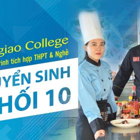 TUYỂN SINH VÀO LỚP 10: HỌC SINH TỐT NGHIỆP LỚP 9 THÀNH THẠO NGHỀ BẾP SAU 3 NĂM