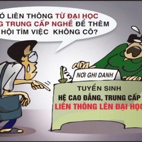 Thạc sĩ đi học trung cấp, những số liệu bất ngờ