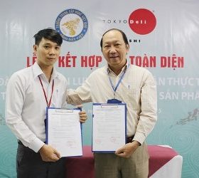 Lễ ký kết hợp tác toàn diện giữa Trung cấp Việt Giao và Hệ thống Nhà hàng Tokyo Deli
