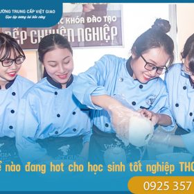 Nghề đầu bếp bánh chuyên nghiệp- nghề hot cho học sinh tốt nghiệp THCS