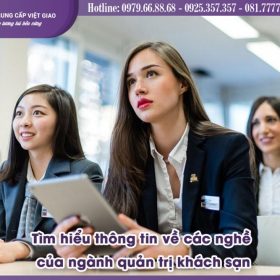 Các Nghề Của Ngành Quản Trị Khách Sạn