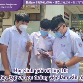 học sinh giỏi rớt lớp 10